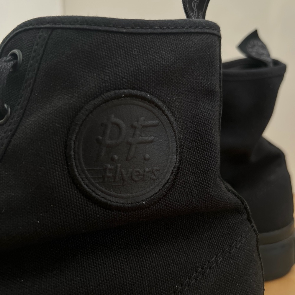 PF FLYERS x TODD SNYDER High-Top Canvas Sneakers. LIKE NEW - Picture 3 of 7